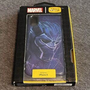 OtterBox Symmetry Series‎ Marvel Avengers Case for iPhone X-Black Panther